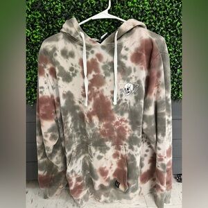 WXYZ Mfg Co Size tie-dye Skull Graphic Design hoodie